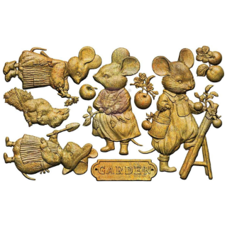 Picture of Prima Marketing Decor Mould – Καλούπι Σιλικόνης 5" x 8" – Homegrown Collection, Tiny Gardeners
