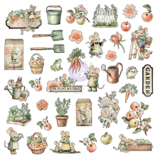 Picture of Prima Marketing Διακοσμητικά Ephemera – Homegrown Collection, 78 τεμ.