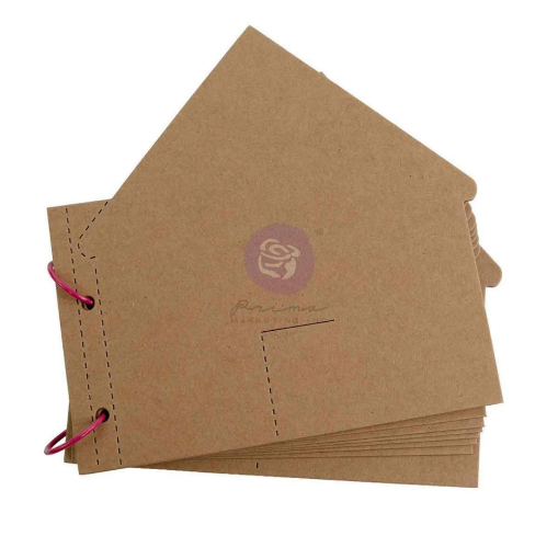 Picture of Prima Marketing Chipboard Album Base – Homegrown Collection, Storybook Moments