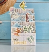 Picture of Asuka Studio Kawaii Double-Sided Scrapbooking Paper Pack Slimline - Welcome to Paradise