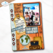 Picture of Elizabeth Craft Designs Dies by Everyday Memories | Σετ Μήτρες Κοπής – Rest & Relaxation: Rounded Travel Page, 20 τεμ.