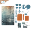 Picture of Elizabeth Craft Designs Dies by Everyday Memories | Σετ Μήτρες Κοπής – Rest & Relaxation: Rounded Travel Page, 20 τεμ.