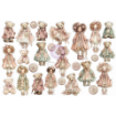 Picture of Prima Marketing Ephemera | Διακοσμητικά Εφήμερα Buttons & Keepsakes Cherished Companions by Frank Garcia, 52τεμ