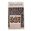 Picture of Prima Marketing Decor Mould 5” x 8” | Καλούπι Σιλικόνης Buttons & Keepsakes by Frank Garcia, 5” x 8”