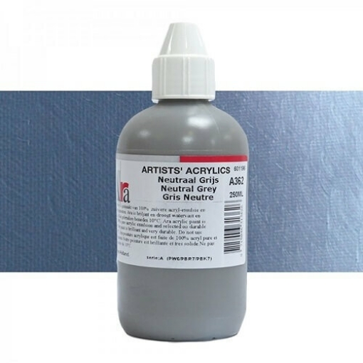 Picture of ARA Artists Acrylics | Ακρυλικό Χρώμα Υψηλής Χρωστικής για Μεικτές Τεχνικές – Neutral Grey