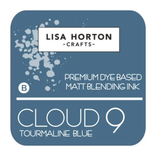 Picture of Lisa Horton Crafts Cloud 9 Matt Blending Ink Pad - Ματ Μελάνι Tourmaline Blue