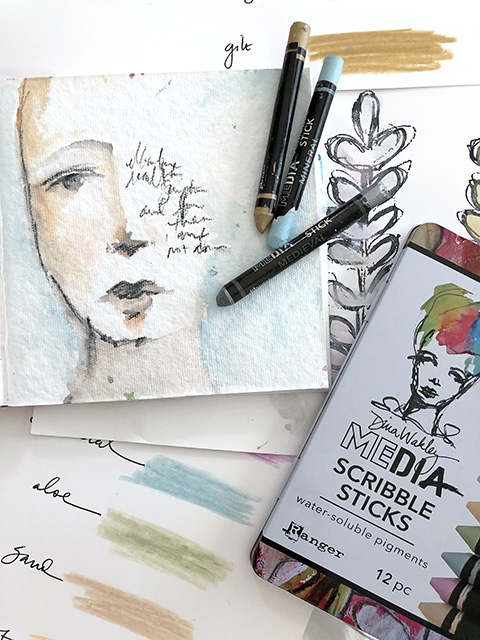 Dina Wakley ScribbleSticks