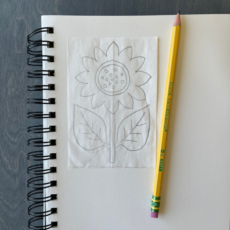 flower sketch