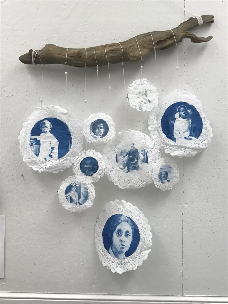 cyanotype - art wall